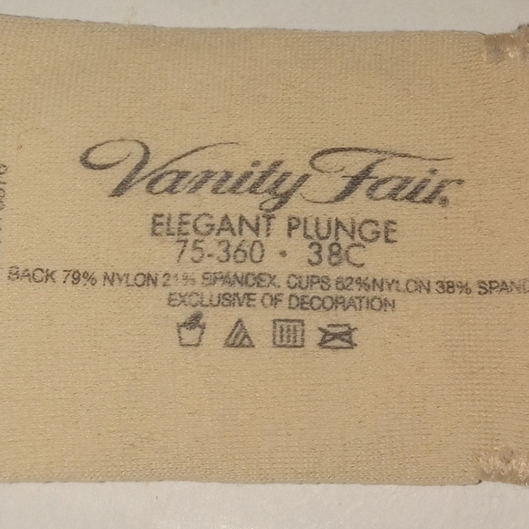 Vanity fair Elegant Plunge 38C - Picture 8 of 8